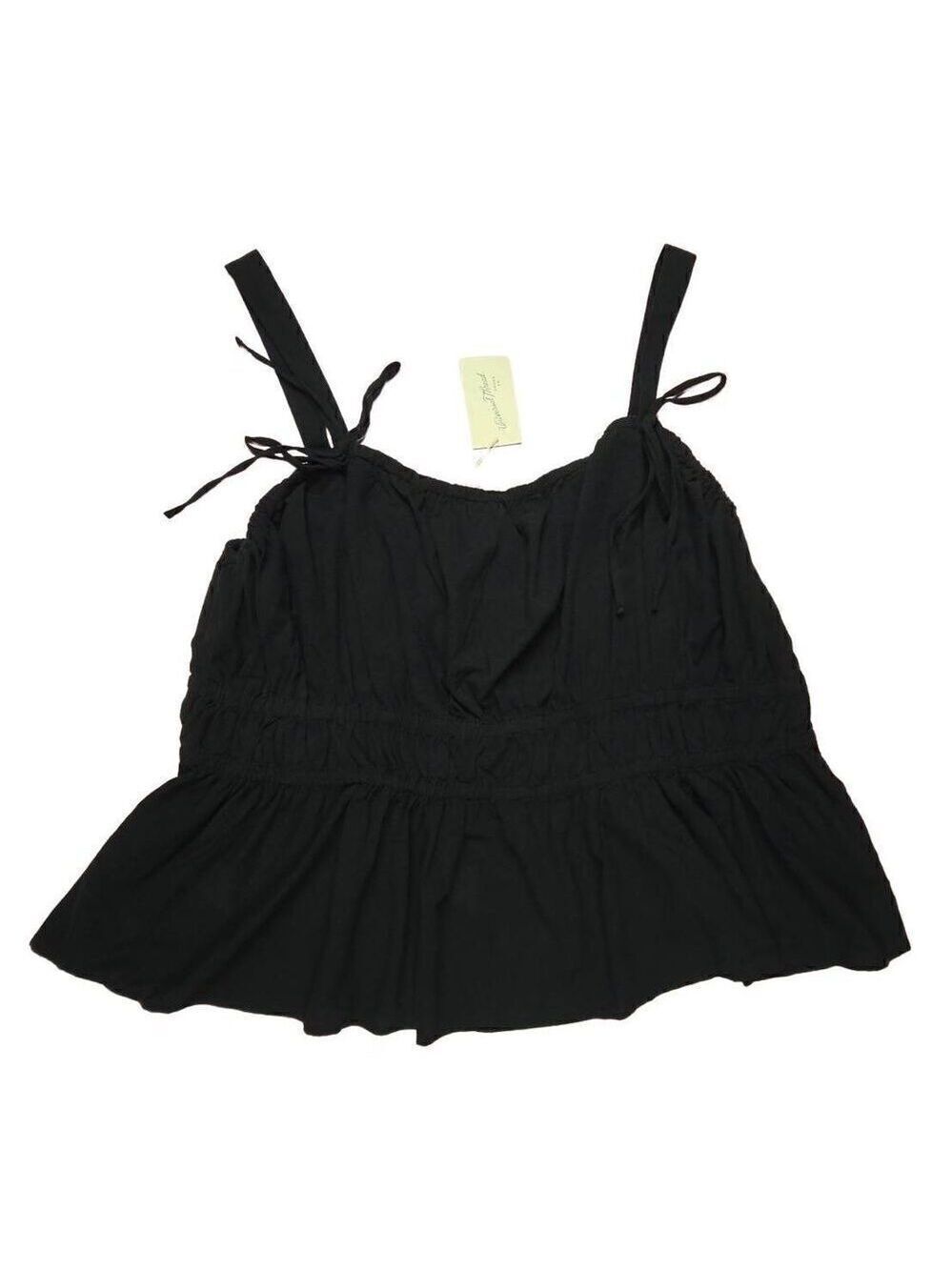 Universal Thread Black Peplum Top 4X